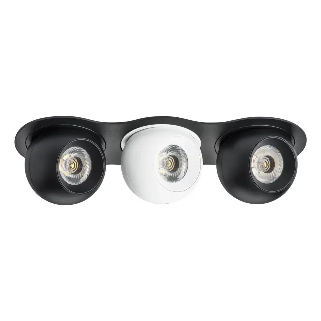 Точечный светильник Lightstar i637726272 INTERO BALL — черный