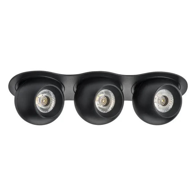 Точечный светильник Lightstar i637727272 INTERO BALL — черный