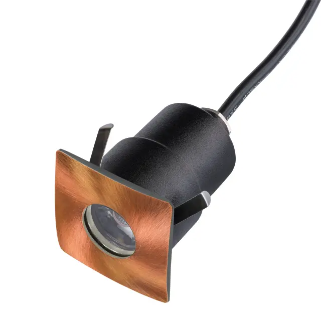 Встраиваемый в стену светильник Lightstar ip384428 IPOGEO — латунь
