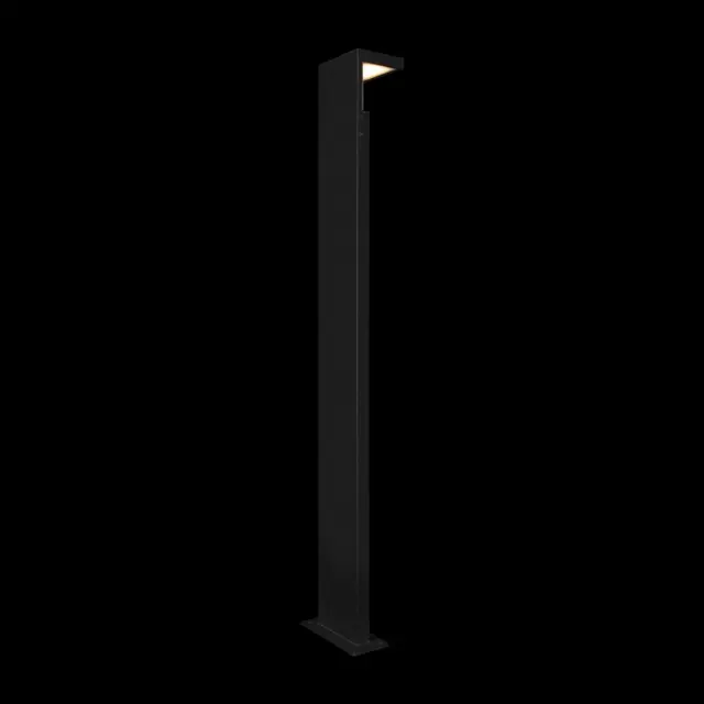 Светильник для улицы Loft IT 100001/1000 OAK — черный, ракурс 8