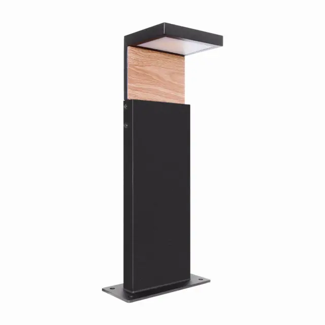 Светильник для улицы Loft IT 100001/400 OAK — черный, ракурс 3