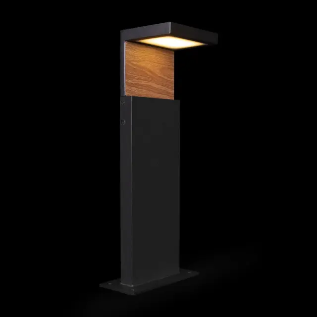 Светильник для улицы Loft IT 100001/400 OAK — черный, ракурс 4
