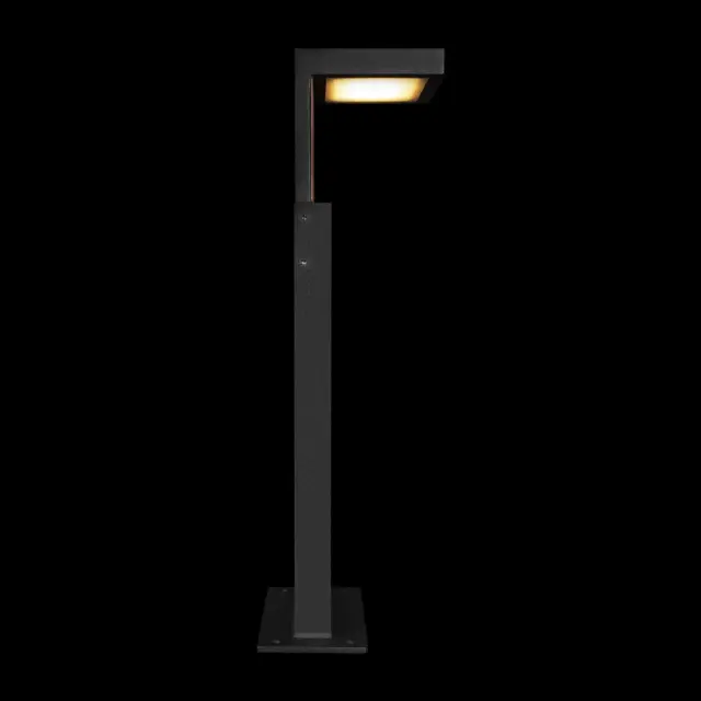 Светильник для улицы Loft IT 100001/400 OAK — черный, ракурс 6