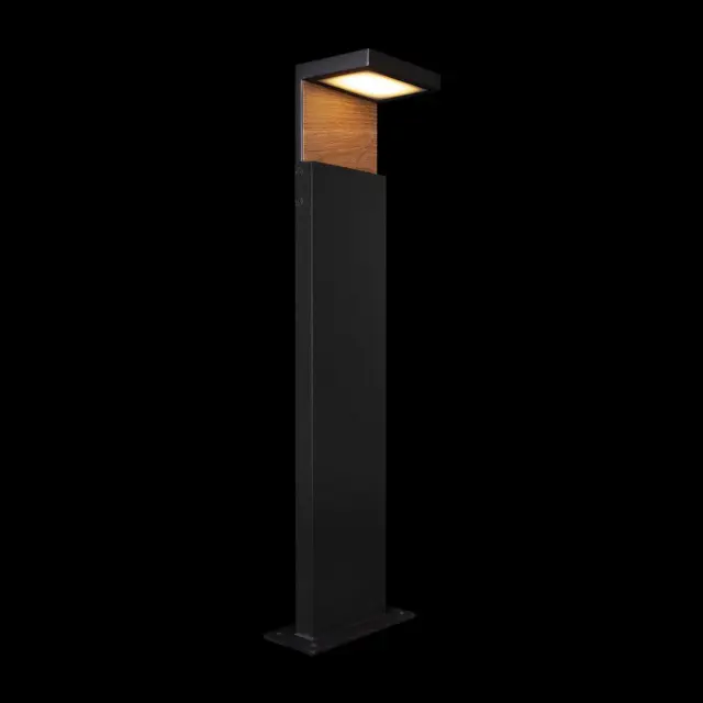 Светильник для улицы Loft IT 100001/600 OAK — черный, ракурс 4