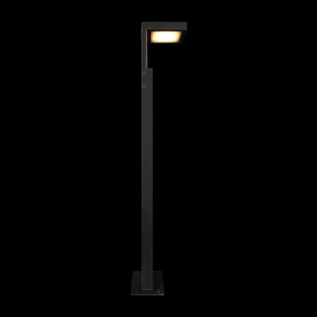 Светильник для улицы Loft IT 100001/600 OAK — черный, ракурс 6