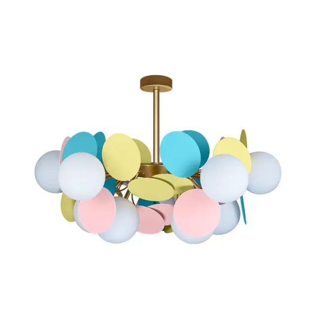 Люстра Loft IT 10008/10 mult MATISSE — золотой
