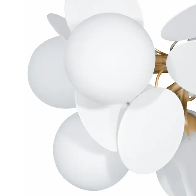 Люстра Loft IT 10008/10 white MATISSE — золотой, ракурс 4