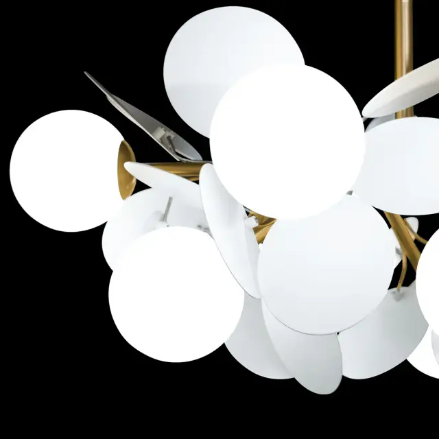 Люстра Loft IT 10008/10 white MATISSE — золотой, ракурс 5