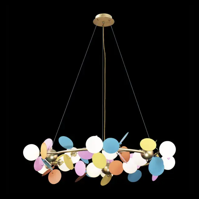 Светильник Loft IT 10008/1050 mult MATISSE — золотой, ракурс 2