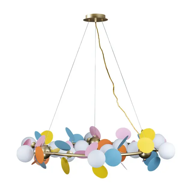 Светильник Loft IT 10008/1050 mult MATISSE — золотой, ракурс 3