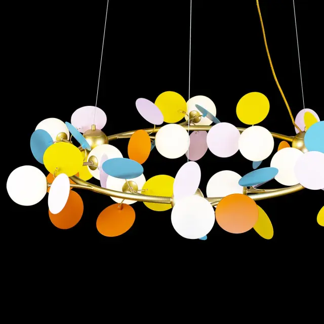 Светильник Loft IT 10008/1050 mult MATISSE — золотой, ракурс 4