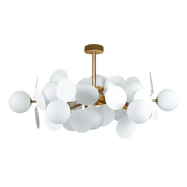 Люстра Loft IT 10008/12 white MATISSE — золотой