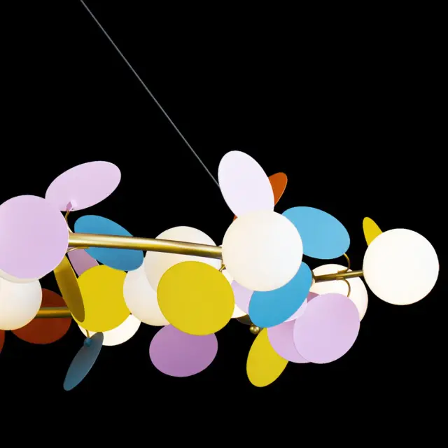 Светильник Loft IT 10008/1300 mult MATISSE — золотой, ракурс 4