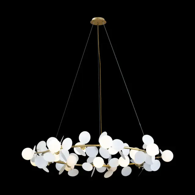Светильник Loft IT 10008/1300 white MATISSE — золотой, ракурс 2