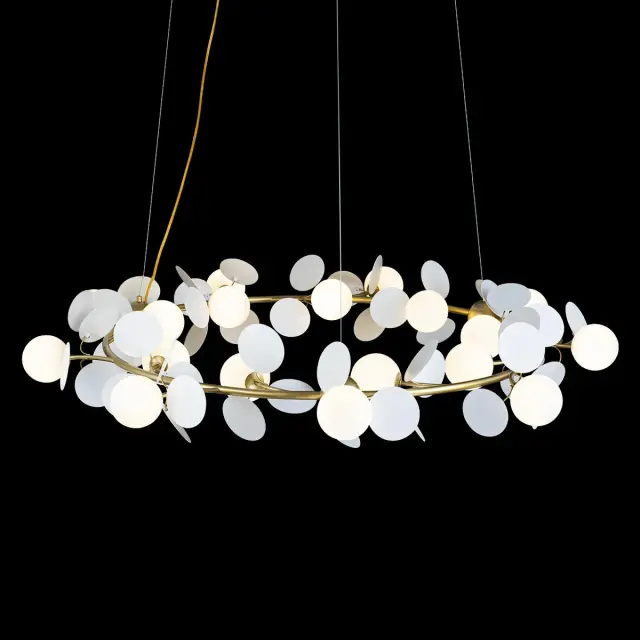 Светильник Loft IT 10008/1300 white MATISSE — золотой, ракурс 4