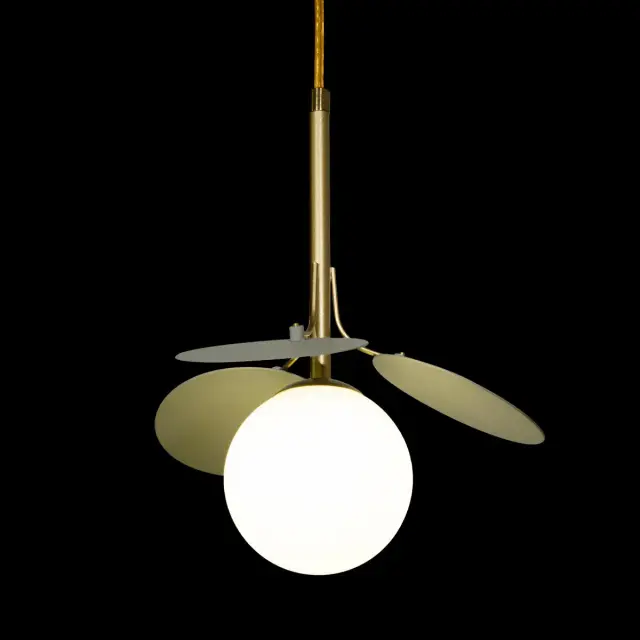 Светильник Loft IT 10008/1P Grey MATISSE — золотой, ракурс 4
