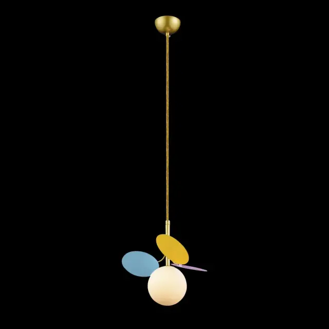 Светильник Loft IT 10008/1P mult MATISSE — золотой, ракурс 2