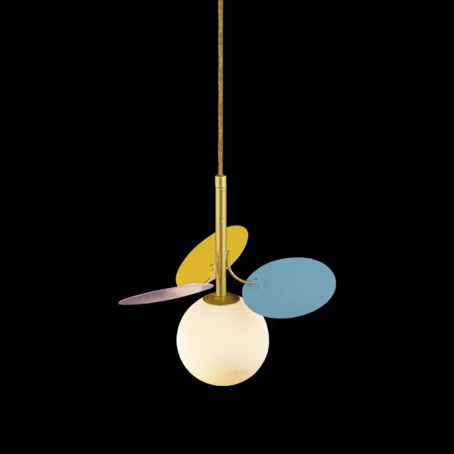 Светильник Loft IT 10008/1P mult MATISSE — золотой, ракурс 4