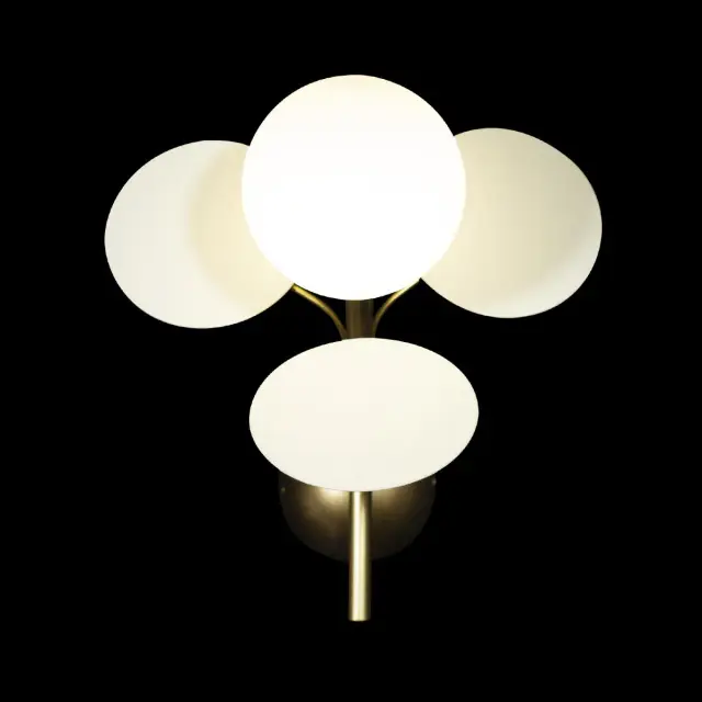 Бра Loft IT 10008/1W white MATISSE — золотой, ракурс 6