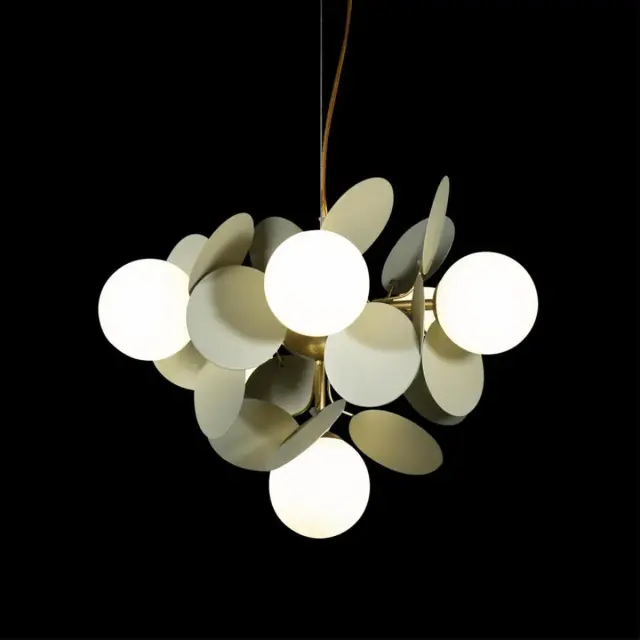 Люстра Loft IT 10008/6 Grey MATISSE — золотой, ракурс 4