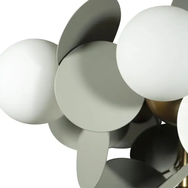 Люстра Loft IT 10008/6 Grey MATISSE — золотой, ракурс 5