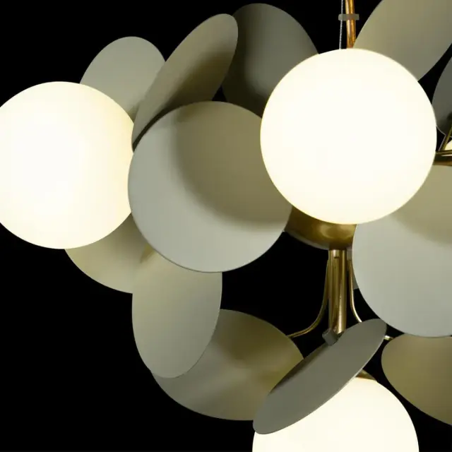 Люстра Loft IT 10008/6 Grey MATISSE — золотой, ракурс 6