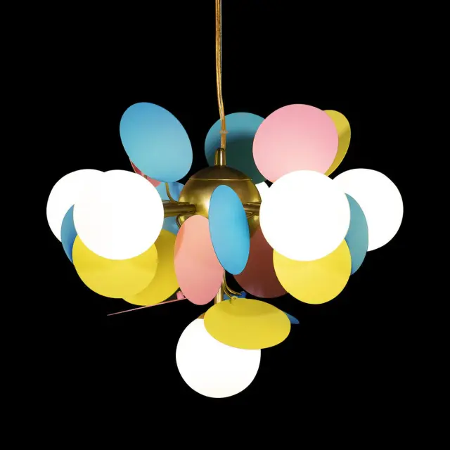 Люстра Loft IT 10008/6 mult MATISSE — золотой, ракурс 4