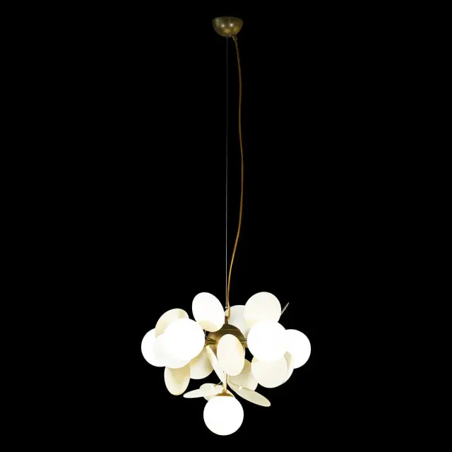 Люстра Loft IT 10008/6 white MATISSE — золотой, ракурс 2