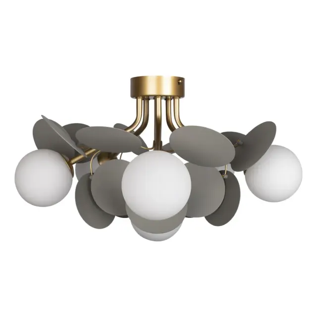 Люстра Loft IT 10008/6C Grey MATISSE — серый, ракурс 3