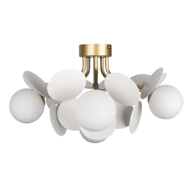 Люстра Loft IT 10008/6C White MATISSE — белый, ракурс 3