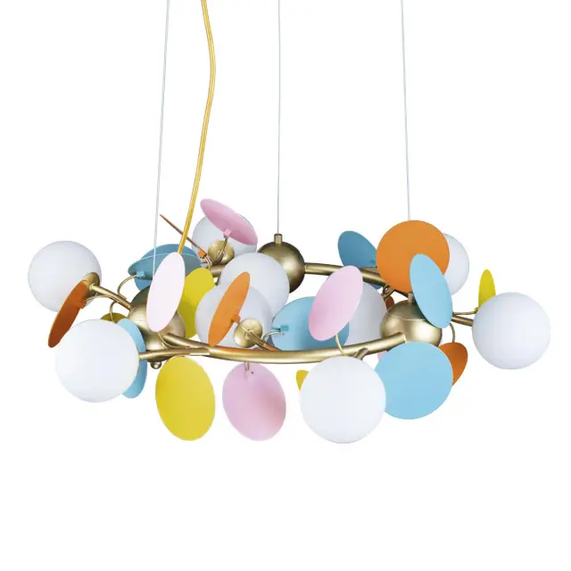 Светильник Loft IT 10008/700 mult MATISSE — золотой, ракурс 3