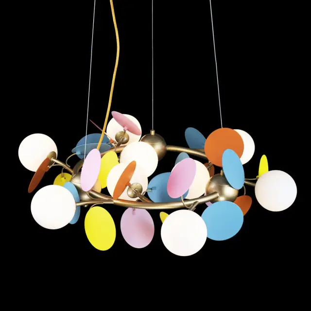 Светильник Loft IT 10008/700 mult MATISSE — золотой, ракурс 4