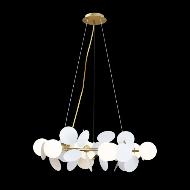 Светильник Loft IT 10008/700 white MATISSE — золотой, ракурс 2