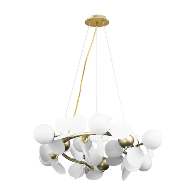 Светильник Loft IT 10008/700 white MATISSE — золотой, ракурс 3