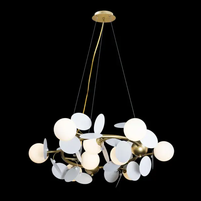 Светильник Loft IT 10008/700 white MATISSE — золотой, ракурс 4