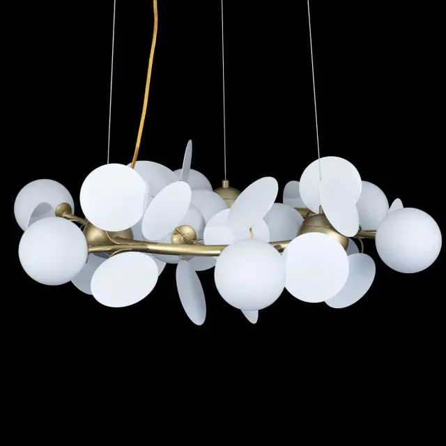 Светильник Loft IT 10008/700 white MATISSE — золотой, ракурс 5