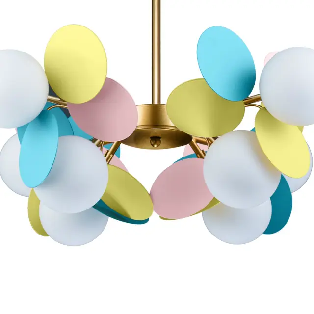 Люстра Loft IT 10008/8 mult MATISSE — золотой, ракурс 5