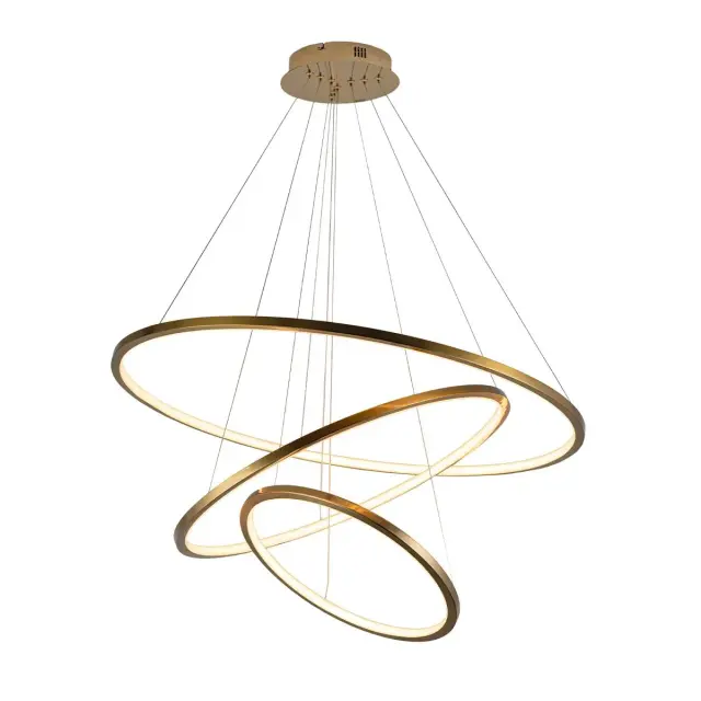 Светильник Loft IT 10015/3 RING — золотой, ракурс 3