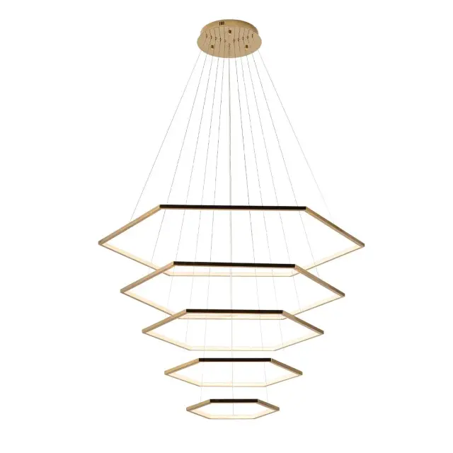 Светильник Loft IT 10016/5 RING — золотой