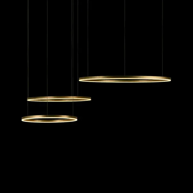 Светильник Loft IT 10017/3S RING — золотой, ракурс 3