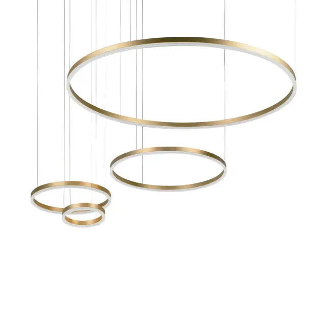 Светильник Loft IT 10017/4S RING — золотой, ракурс 3