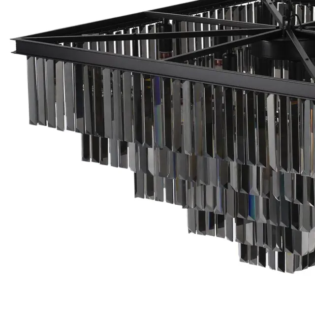 Люстра Loft IT 10018/800S PRISM — черный, ракурс 3