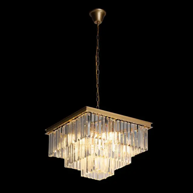 Люстра Loft IT 10019/500S PRISM CLEAR — золотой, ракурс 4