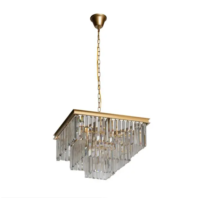 Люстра Loft IT 10019/500S PRISM CLEAR — золотой, ракурс 5