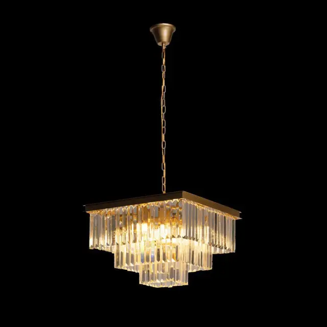 Люстра Loft IT 10019/500S PRISM CLEAR — золотой, ракурс 6