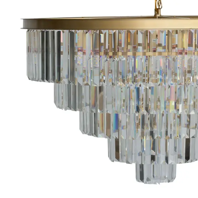 Люстра Loft IT 10019/800C PRISM CLEAR — золотой, ракурс 5