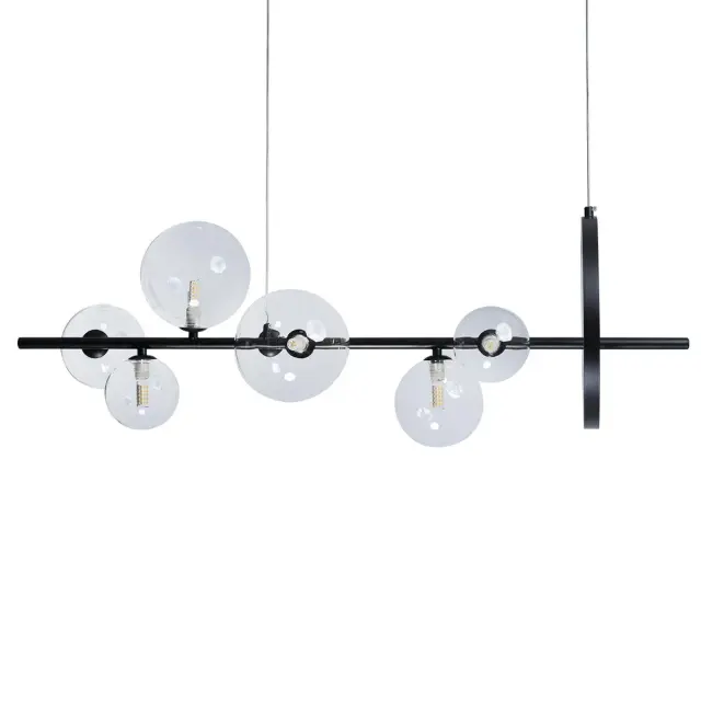Светильник Loft IT 10023/900 MOLECULE — черный, ракурс 5