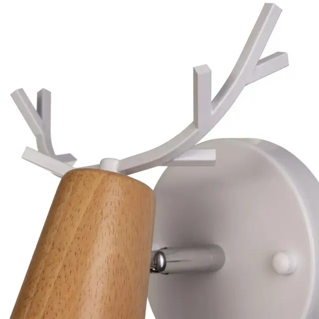 Бра Loft IT 10024/1W White SVEN — белый, ракурс 5