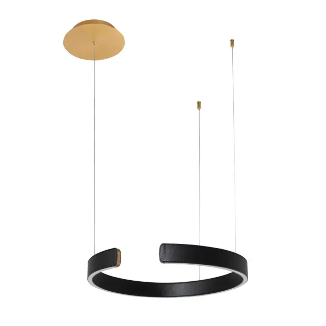 Светильник Loft IT 10025/400 Black RING — золотой