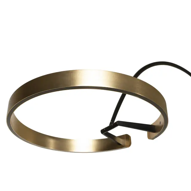 Торшер Loft IT 10027 RING — черный, ракурс 5